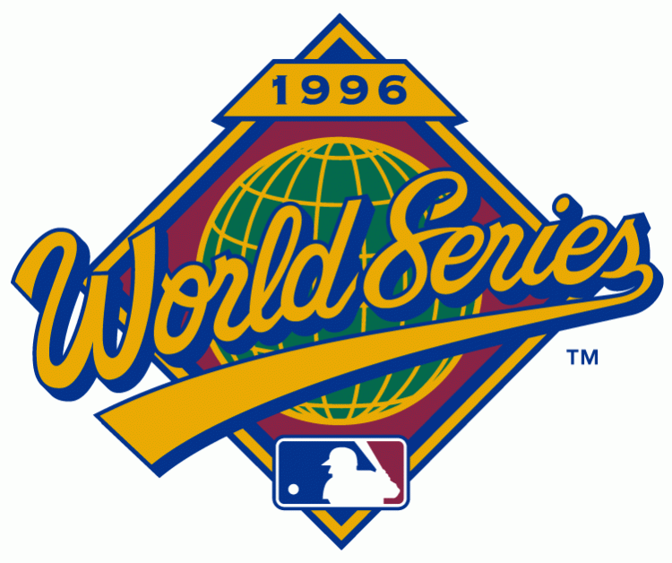 MLB World Series 1996 Primary Logo iron on transfers for clothing